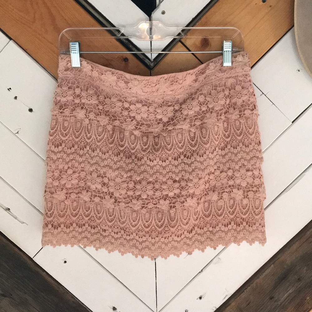 Mauve America Eagle Skirt